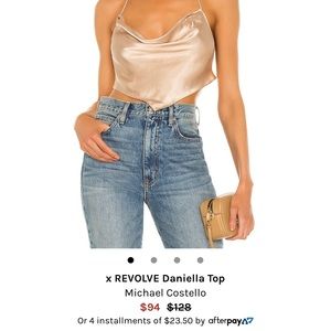 Michael Costello top. Size medium fits like a small! Great condition